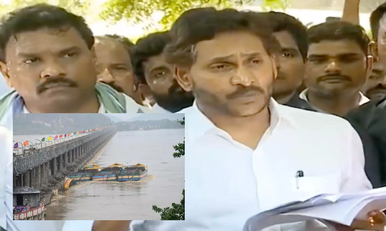 Prakasham Barrage ప్రకాశం బ్యారేజీ బోట్ల ఆరోపణలపై వైఎస్ జగన్ ఆగ్రహం