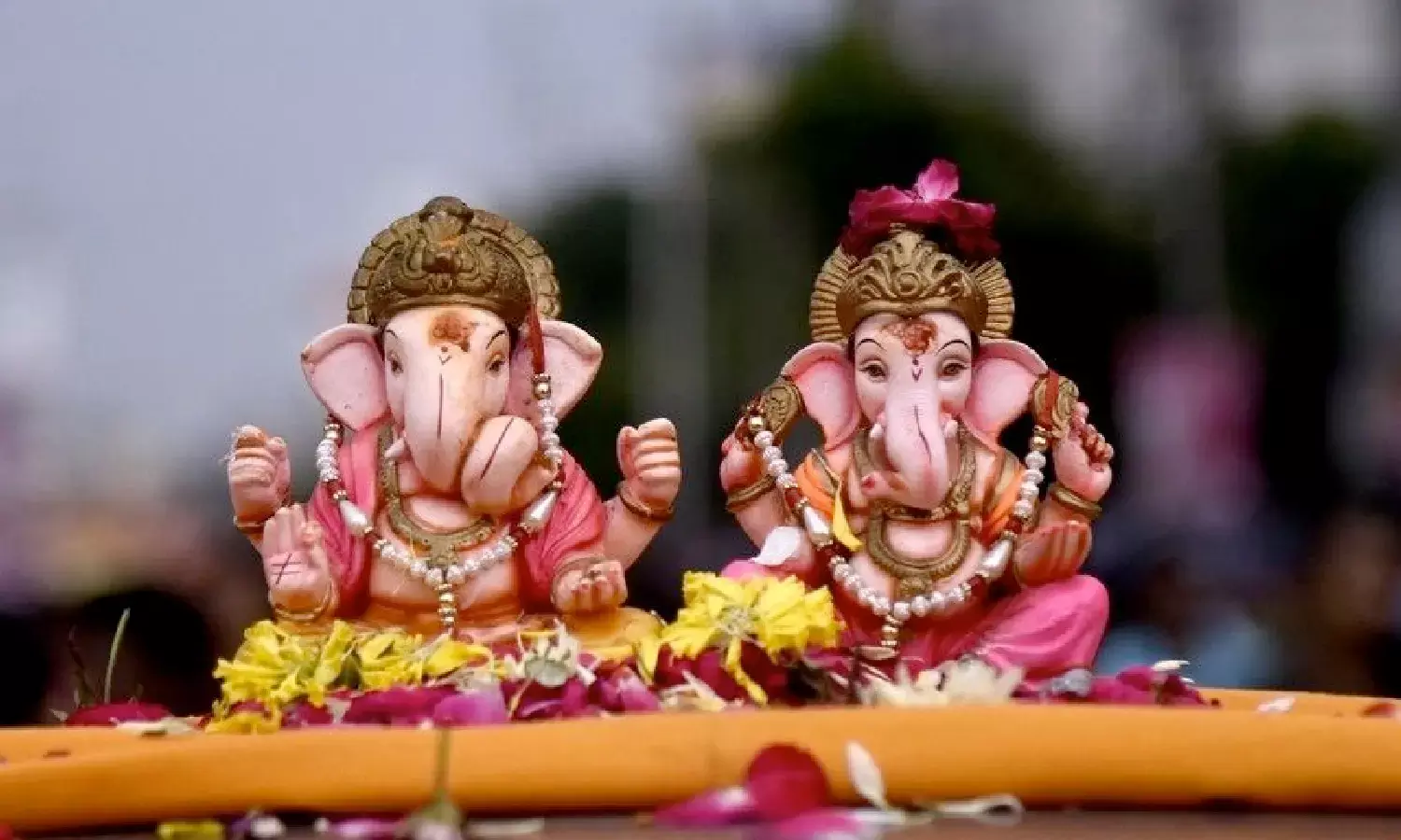 GoldChain, Vijayanagara, Banglore, Ganesh, gold chain worth 4 lakhs along with Ganesha in vijayanagara, LordGanesh, GoldChainOnGanesh