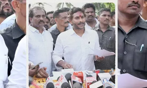 Jagan visited  Eluru flood affected areas,  YSRCP President Jagan visited  Eluru flood affected areas on Friday, Jagan visited  Eluru flood affected areas on Friday he spoke at  press conference,  Jagan   press conference At eluru,  jagan latest news, jagan kakinada visit, ysrcp latest news