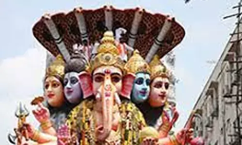 ganesh idol,  khairatabad, arrangements, hyderabad, arrangements will be started today to move the khairatabad ganesh idol for immersion, Top stories in hyderabad , khairatabad ganesh latest news