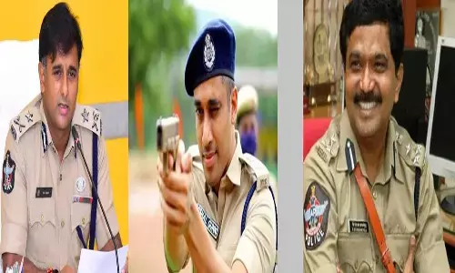 three ips officers, suspended, mumbai actress case, andhra pradesh