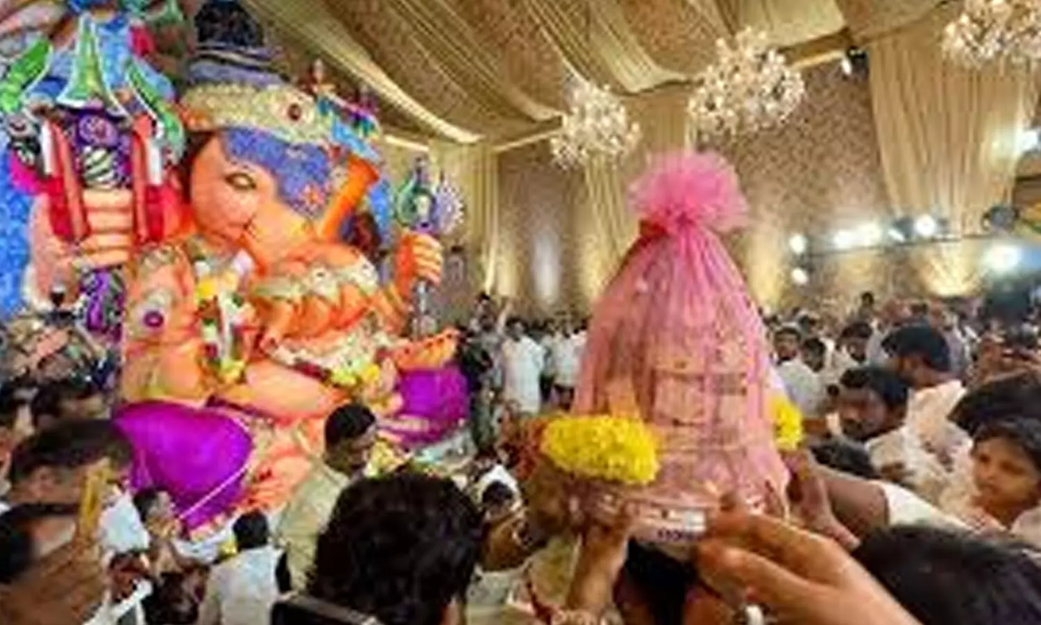 ganesh laddu, auction, record, hyderabad, ganesh laddu set a record in hyderabad by fetching a price of rs 1.87 crore, balapur laddu price, hyderabad ganesh laddu price