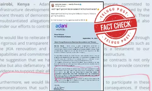 Adani group threatens Kenyan officials, Kenyan officials bribed, Adani releases press note, Adani group did not admit to giving bribes, Adani group updates