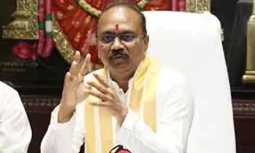 syamala rao, executive officer,  laddoo, tirumala, tirumala tirupati devasthanam executive officer syamala rao,  tirumala laddoos made in the  were inferior,  tirupati latest news today, ap news today