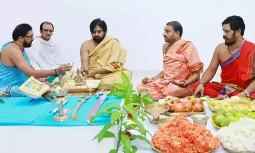 pawan kalyan,  deputy chief minister, deeksha, tirumala laddu controversy