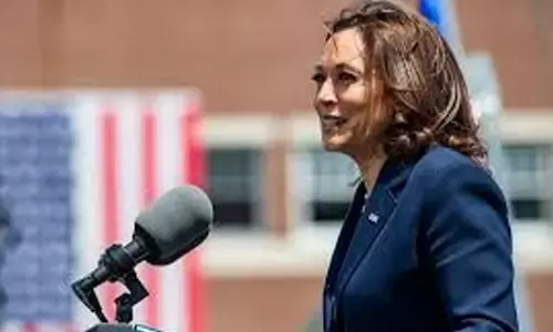 kamala harris, campaign office, firing, america,  kamala harris was shot at in the middle of the night, american vice president shot At campaign office, kamala harris latest news today telugu