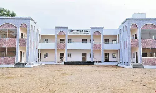 ktr, brs working president, school building,rajanna sirisilla district