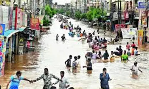 heavy rains, deposited, financial assistance, andhra pradesh
