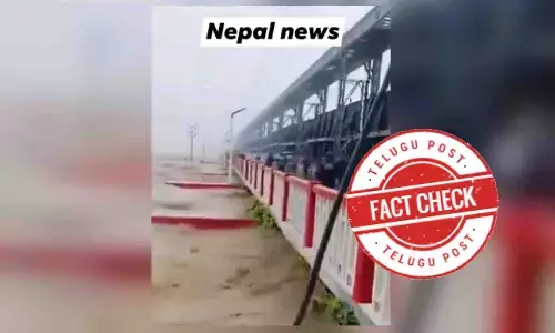Heavy rains have caused floods in Nepal,  viral video  flood in Nepal,  viral video of the flood is not from Nepal, fact check news latest, video of the flood is not from Nepal it is from Bihar, odia factcheck news today latest