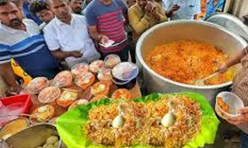 biryani, three rupees, restaurant, jangareddy gudem