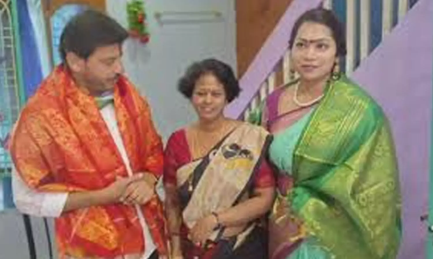 duvwada srinivasa rao, ycp mlc, madhuri, tirumala, duvwada srinivasa rao in tirumala today, duvwada srinivasa rao participated in brahmotsavams with madhuri, Duvvada marriage with madhuri