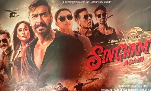 SinghamAgain, SinghamSeries, RohitShetty, Cars, Singham Again trailer talk latest news, Rohit Shetty blends Ramayana with epic stunts and flying cars in Singham Again, Singham Again movie updates latest today, latest movie updates today telugu