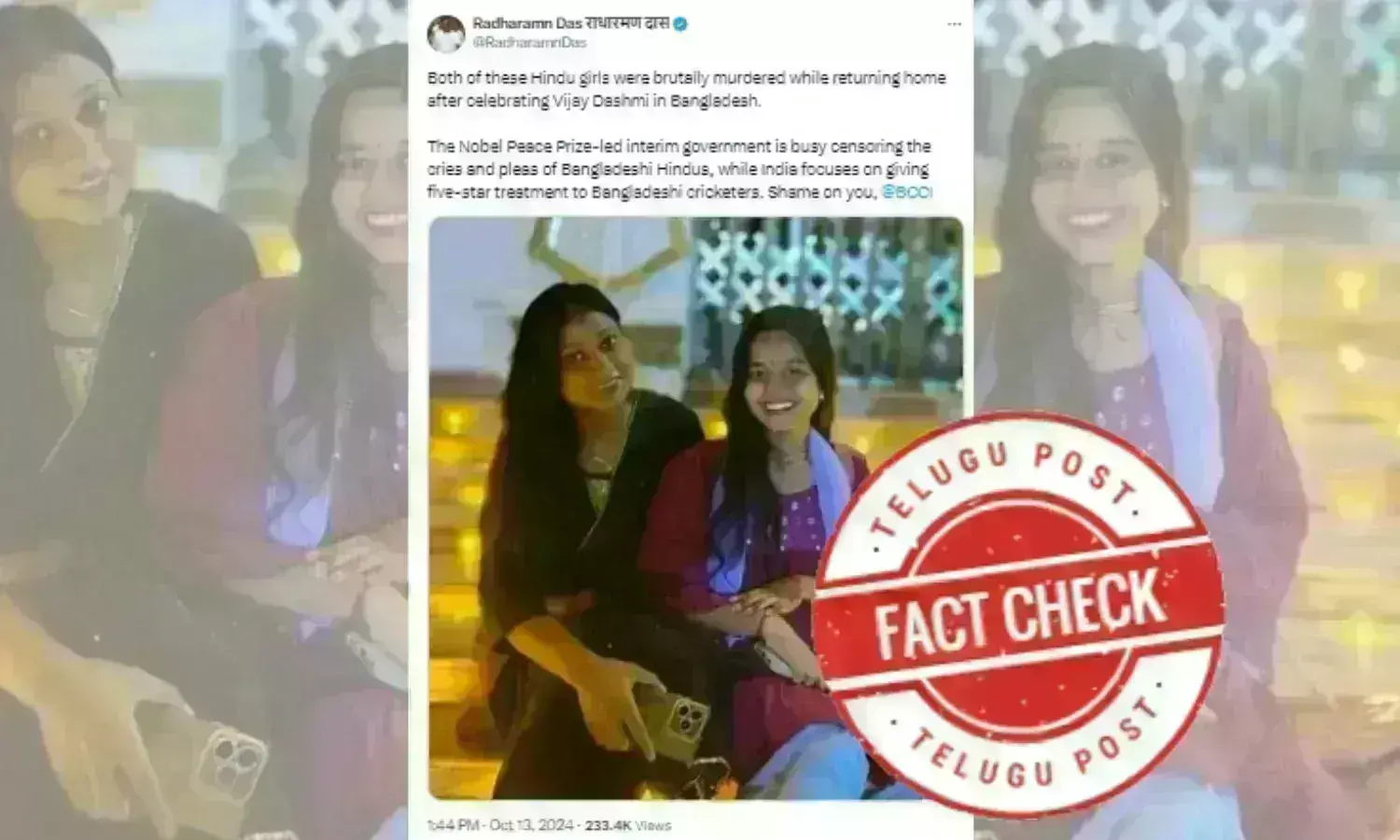 Bangladesh, Faridpur, Hindu girls, Durga Puja