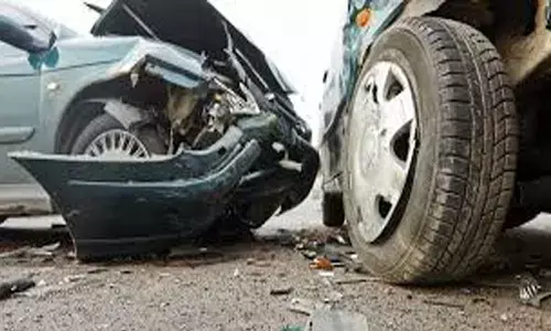 road accident three people died in america, chithoor  district people road accident in america,  road accident happened in america, latest incident in america today telugu