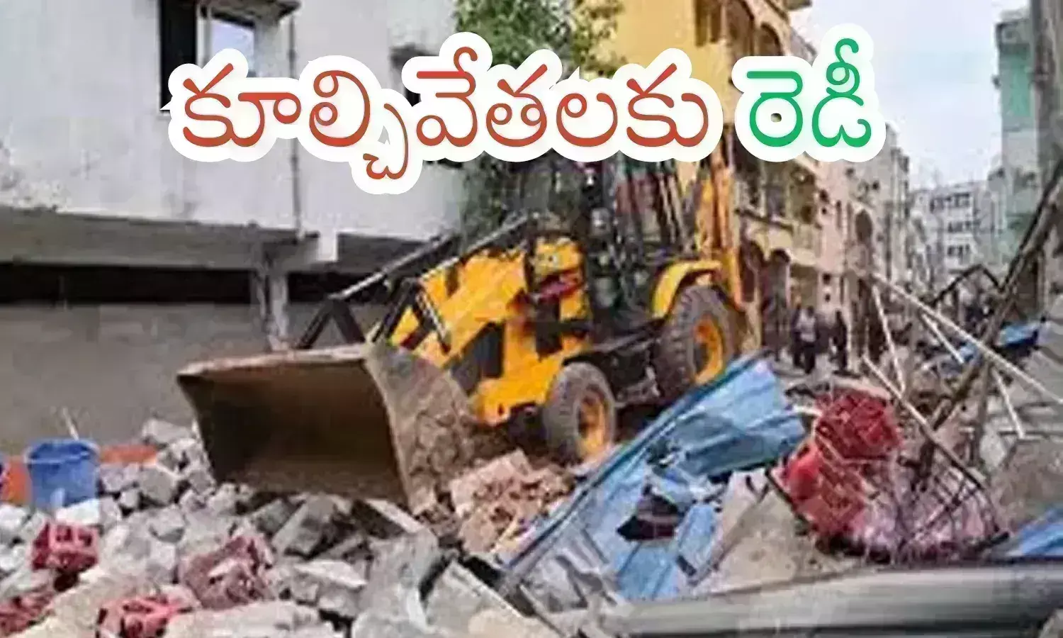 hydera, demolitions, hyderabad, telangaa