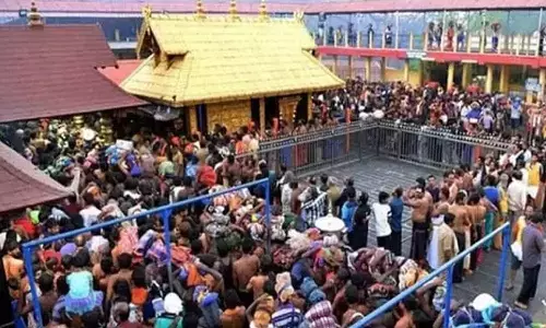 devotees, flock, fifteen hours, sabarimala