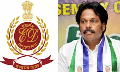 enforcement directorate, officials,mvv satyanarayana, visakha