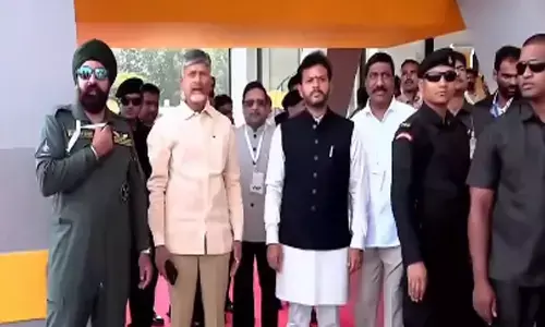 drone summit, begins, chandrababu, amaravati latest news today, drone summit begins in amaravati,chandrababu inaugurated drone summit today