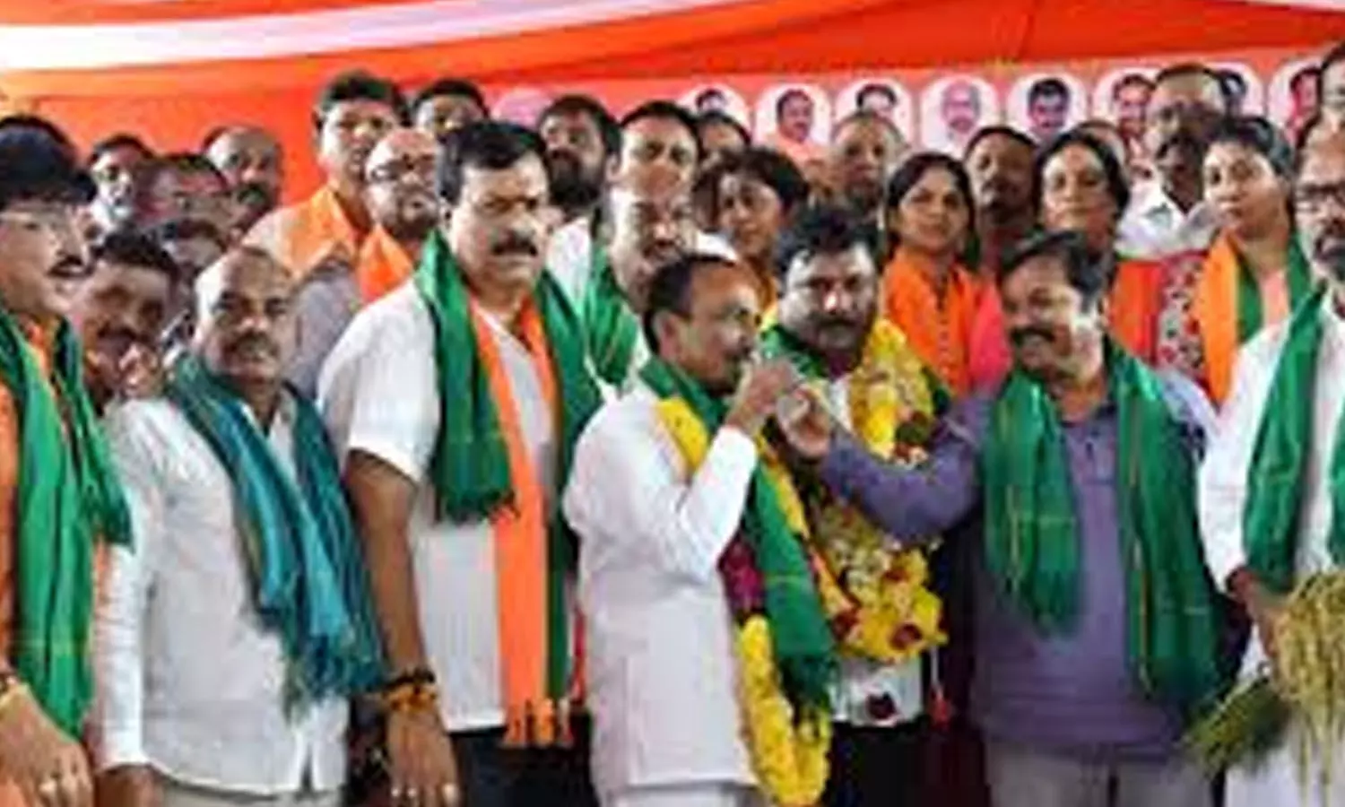 bjp, dharna,  indira park,  musi river project