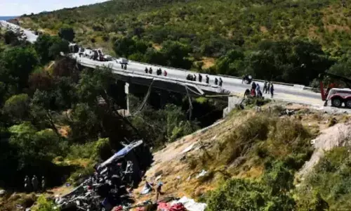 road accident, 19 people died, bus, mexico