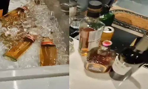 rave party, police ,  janwada,  hyderabad