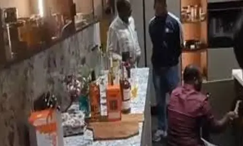 raj pakala, case, farm house, telangana