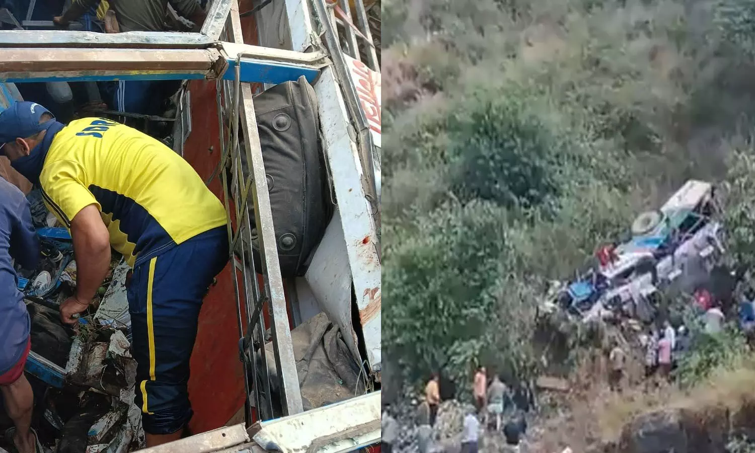 terrible accident,  ten people died, bus fell into the valley,  uttarakhand latest news today, terrible accident took place in uttarakhand, uttarakhand bus Accident