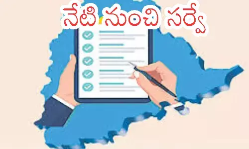 caste census,  today, telangana, survey