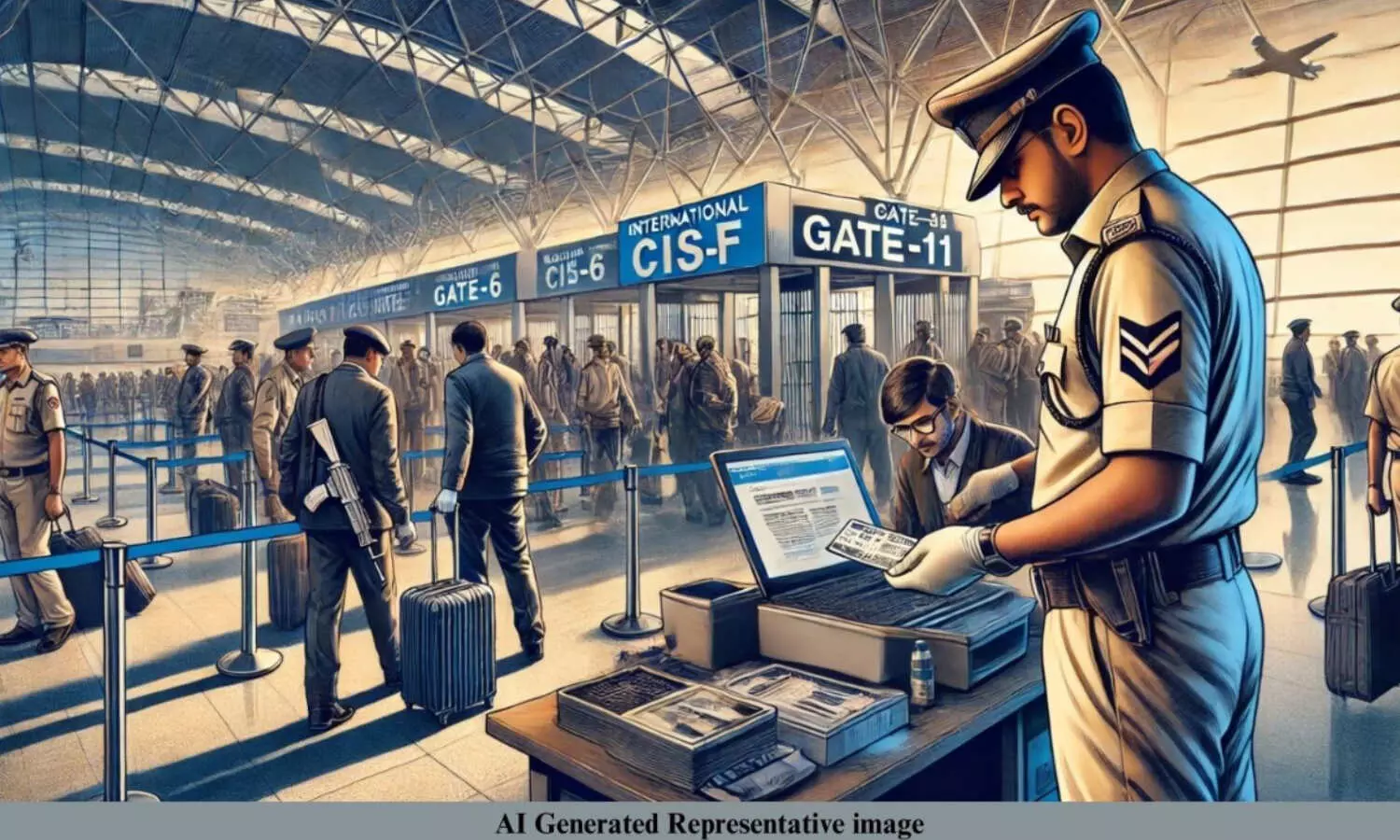 Airport, HyderabadAirport, Case, FakeTickets, caught trying to board flight with fake tickets at Hyderabad Airport, latest hyderabad news today