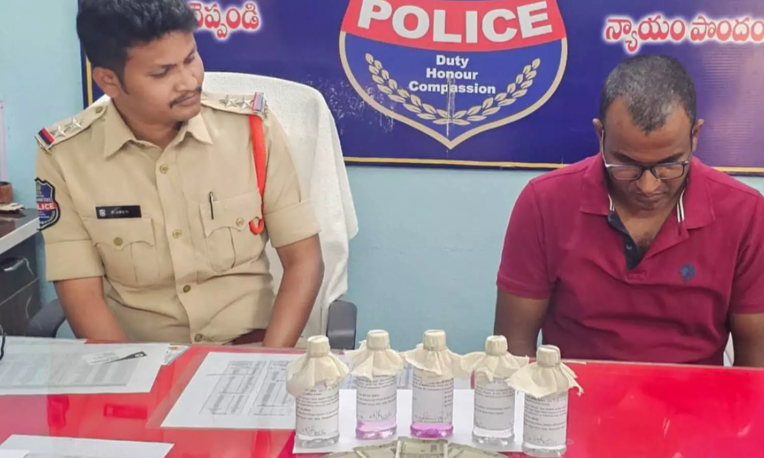 ACB, Police, Constable, PoliceConstable, Lingampet