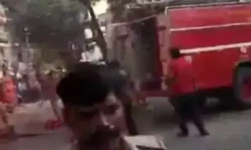 fire broke out, electric vehicle showroom, priya, burnt alive