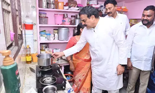 free gas cylinder, women, nadendla manohar, andhra pradesh