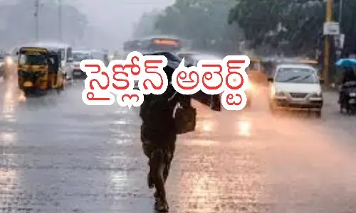 heavy rains in andhra pradesh, cyclone, high alert,  meteorological department
