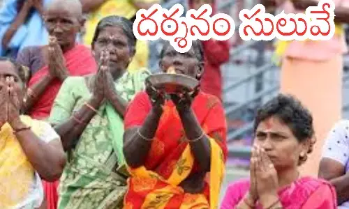 darshan time in tirumala today, direct line, crowd, cyclone