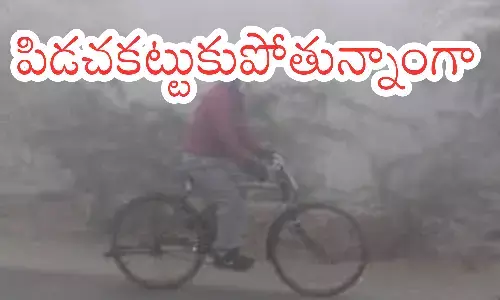 cold waves, increased,hyderabad, telangana