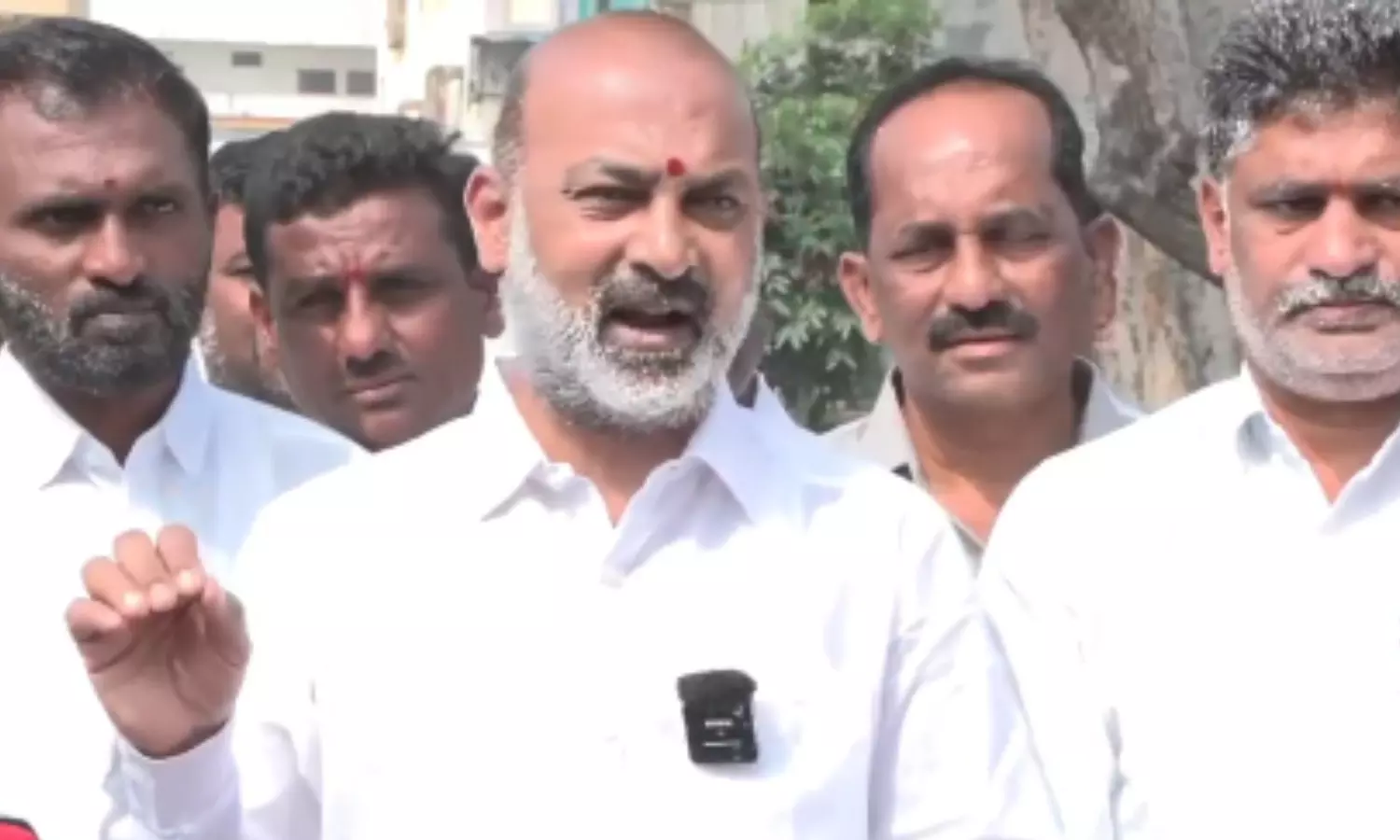 bandi sanjay, union minister, criticized,  congress