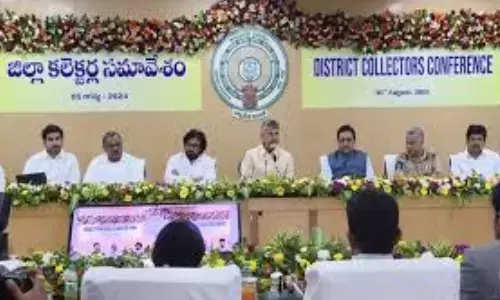 collectors conference, today, chandrababu, andhra pradesh