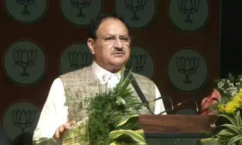 jp nadda, bjp,  power, telangana