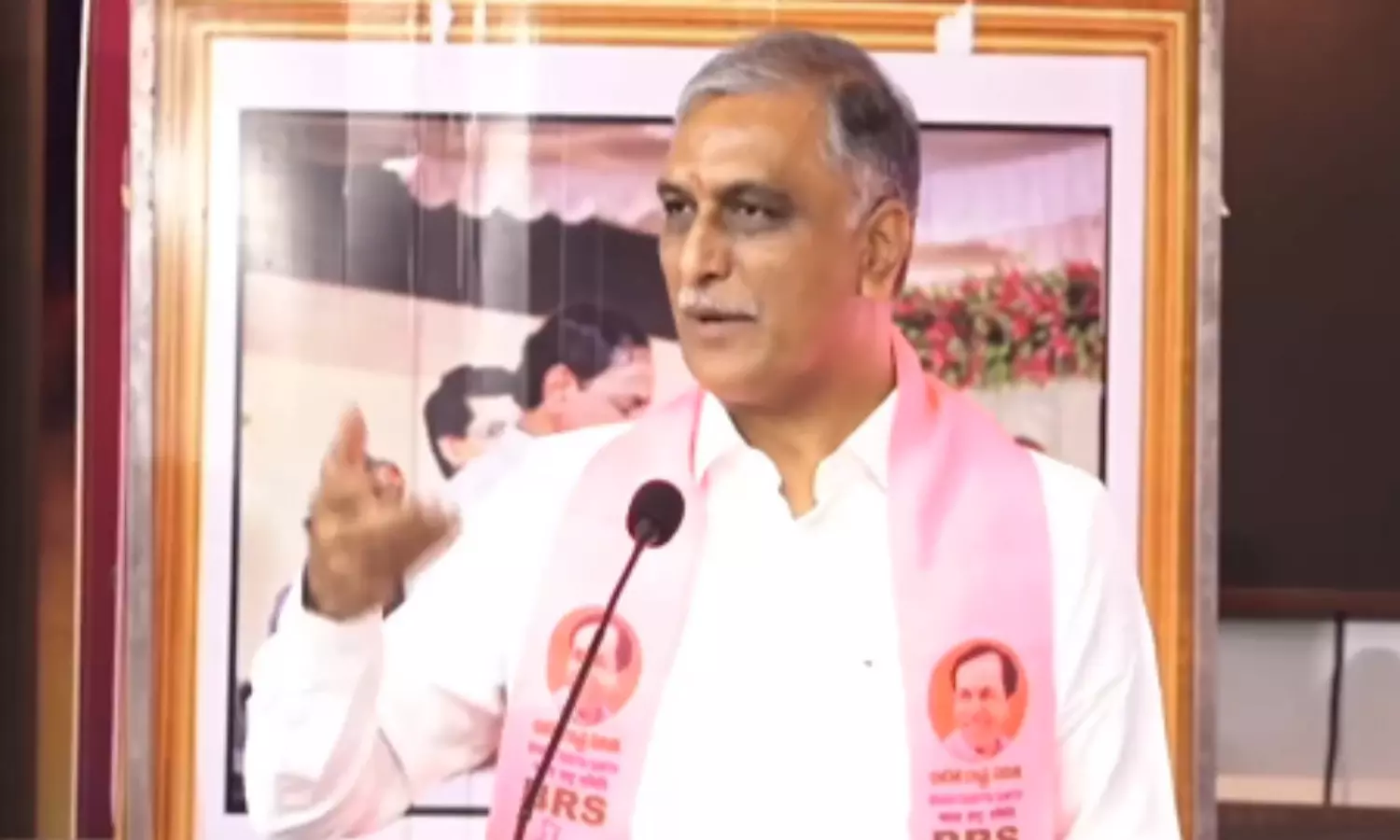 harish rao, sensational comments, brs, alliance with bjp