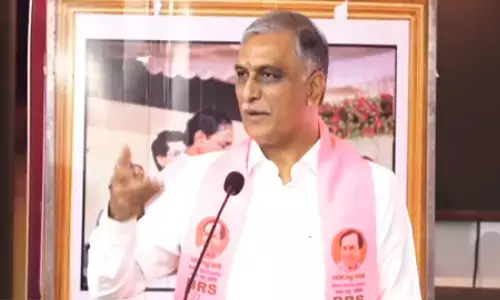 harish rao, sensational comments, brs, alliance with bjp