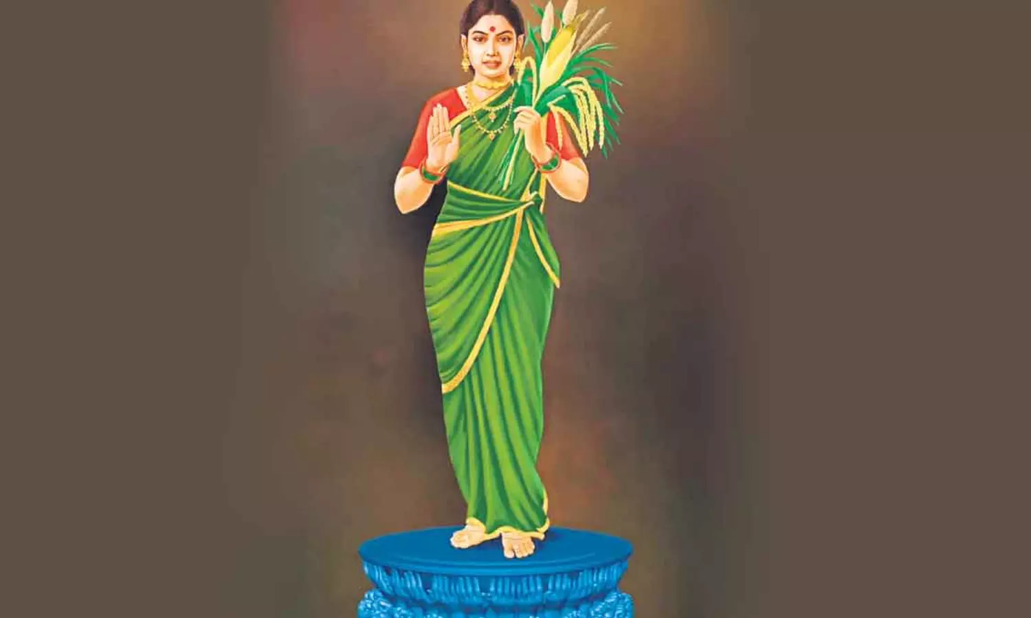 telangana talli, statue, unveiling,  secretariat