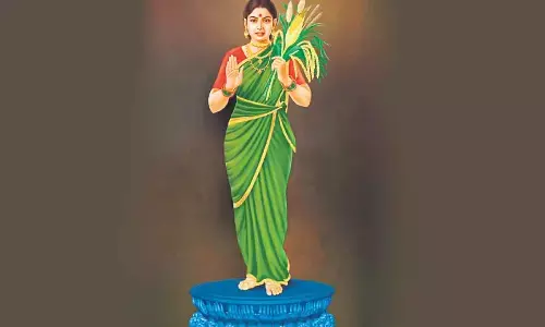 telangana talli, statue, unveiling,  secretariat