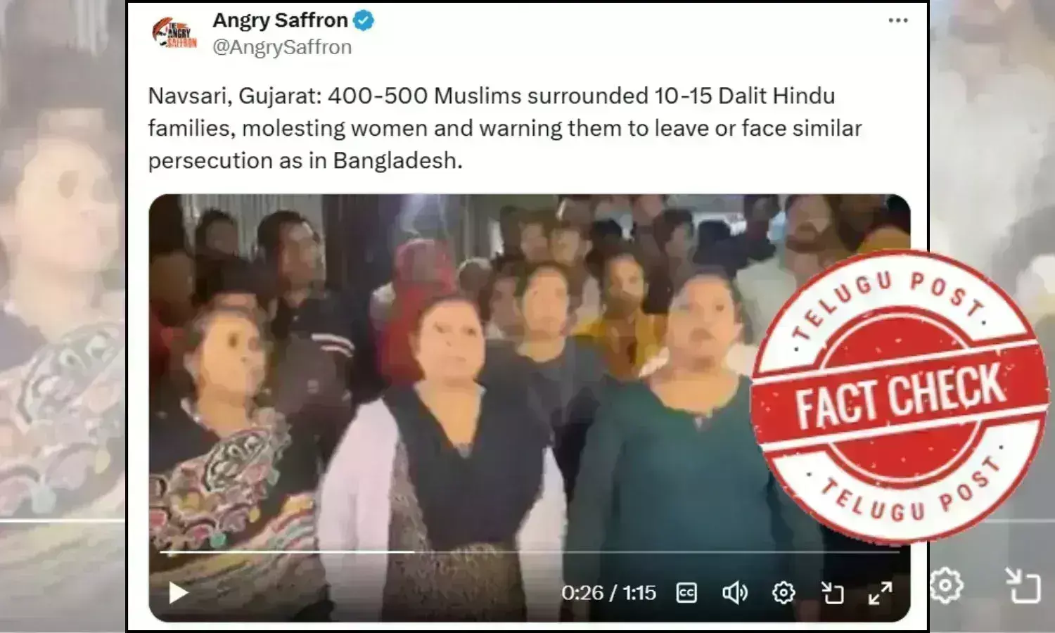 Fact Check: Video showing two groups in altercation does not have a communal angle