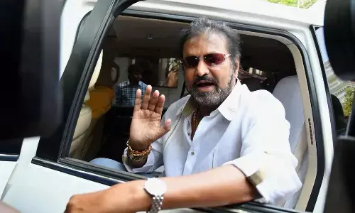 mohan babu, family dispute, another twist, collector