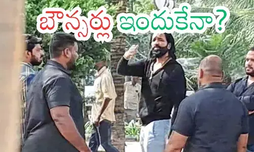 bouncers, security, mohan  babu, manoj