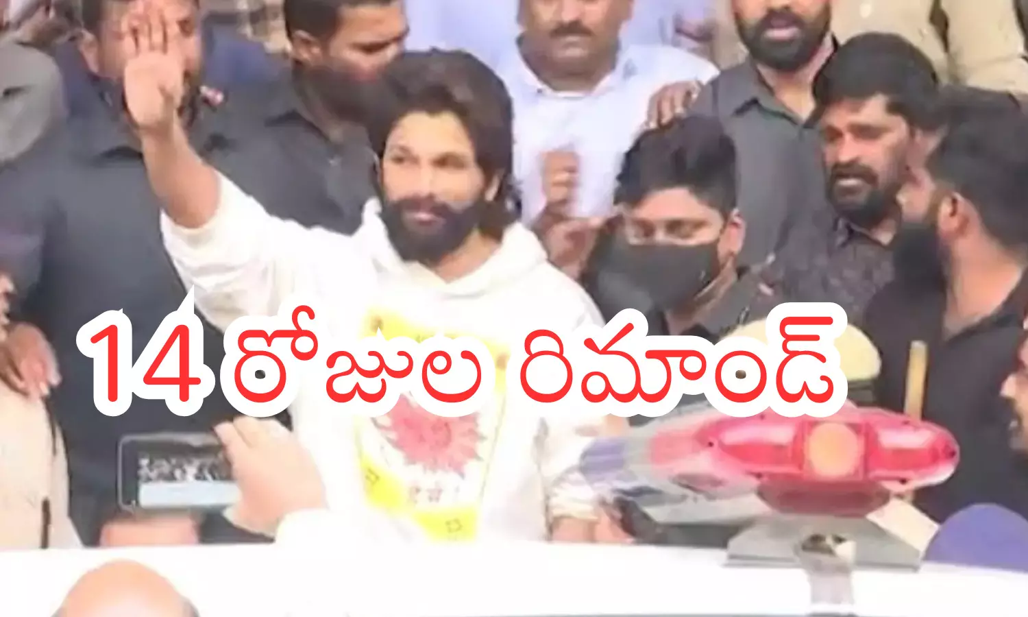 allu arjun,  remanded, fourteen days, nampally court