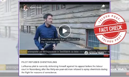 German pilot fired, Pilot fired, ashe refused, chemtrails