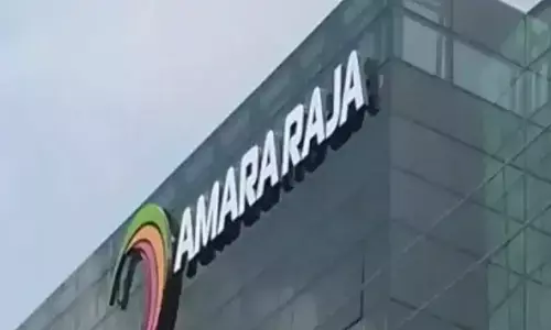 fire broke out, amar raja company,shamshabad, air port