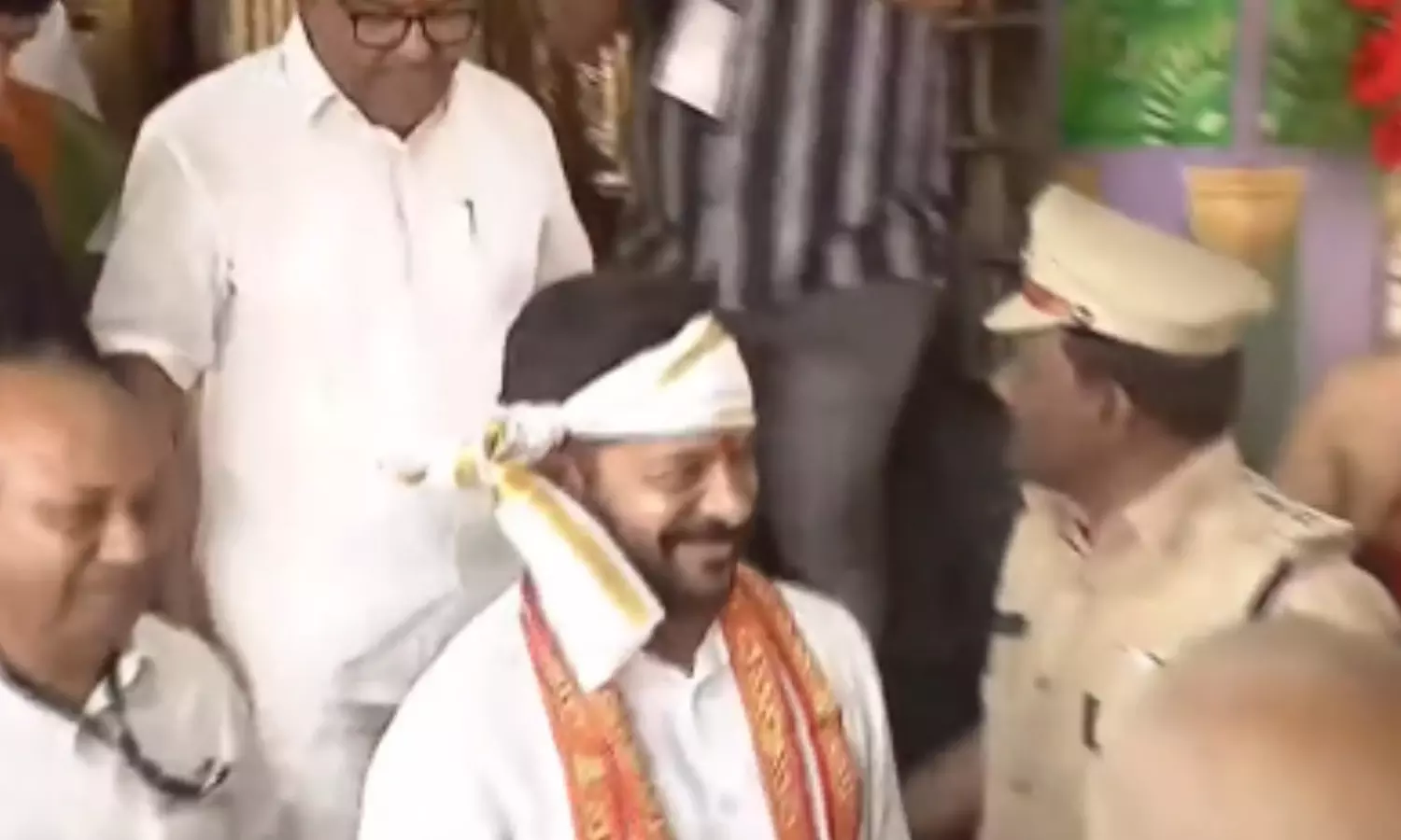 revanth reddy, chief minister, edupayala vanadurga bhavani temple, medak