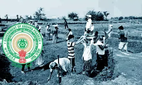 central government, good news,  employment guarantee workers,  andhra pradesh